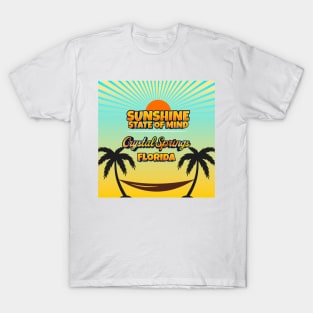 Crystal Springs Florida - Sunshine State of Mind T-Shirt